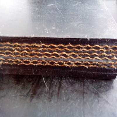 Black Heat Resistant Conveyor Belts Durable EP Conveyor Belt For Mining Coal Industries