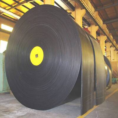 Tensile Strength 8-25 MPa Heat Resistant Rubber Conveyor Belt For Bulk Material Handling