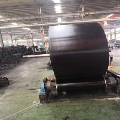 EP150 Durable Quality Heat Resistant Rubber Conveyor Belt For Bulk Material Conveyor System