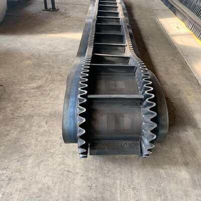 Durable Quality Corrugated Sidewall Conveyor Belt For Cement Mining Conveyor Solution