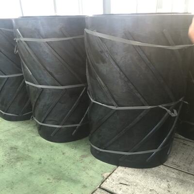 Belt width Customized Slip resistant Rubber belt designed for material handling