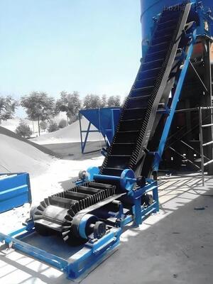 Adjustable Speed Bulk Material Handling Corrugated Sidewall Conveyor Belt