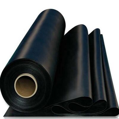 Black High Temperature SBR NBR Rubber Sheet For Livestock Farm Various Industries