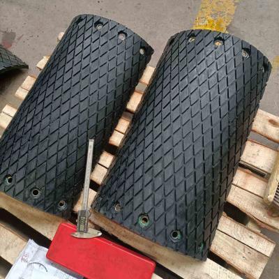 Rubber Pulley Lagging OEM Pulley Lagging For Belt Conveyor System Pulley