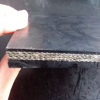 Heat Resistant Nylon Fabric Conveyor Belt Customized Width EP Fabric Conveyor Belt