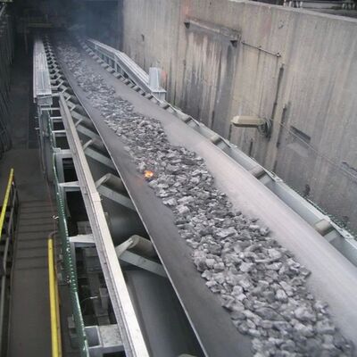 Heavy Duty Customized Natural Rubber EP Nylon Fabric Conveyor Belt For Mining Cement And Coal Industries