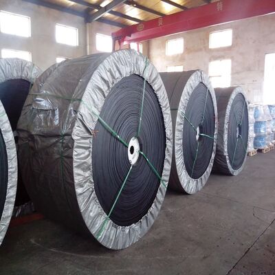 EP200 Heat Resistant Rubber Conveyor Belt 6mm - 50mm Thickness Bulk Conveyor Belts