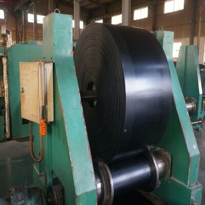 Mining Conveyor Belts Bucket Black Rubber Conveyor Belt For Heavy Loads