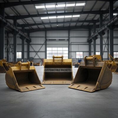 Customizable Excavator Buckets Suitable For Excavation Loading And Demolition Projects