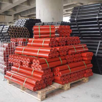 Heavy Duty Conveyor Rollers Idler For Bulk Material Handling Conveyor Systems