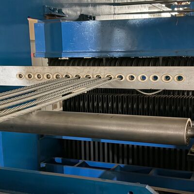Coal And Mining Balance System Rubber Coated Steel Wire Rope For Mine Hoist