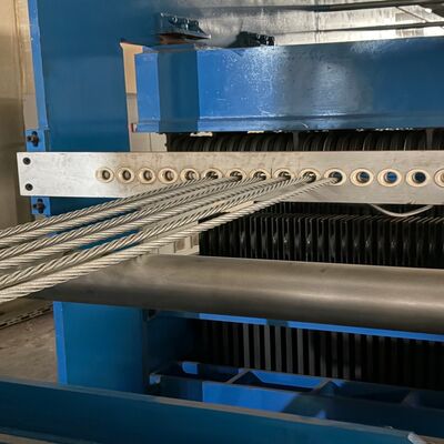 MWIN Durable Quality Balance System Rubber Cover Steel Wire Rope For Mining Industry