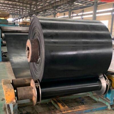 Rubber Coated Steel Wire Rope Belt For Vertical Balance Conveying Of Mining Plant