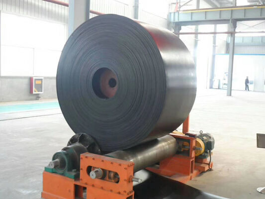 Flame Retardant Continental Nylon Canvas Conveyor Belt for Coal Transport Gravel Processing