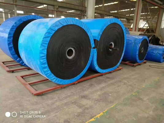 Flame Retardant Continental Nylon Canvas Conveyor Belt for Coal Transport Gravel Processing