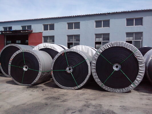 Flame Retardant Continental Nylon Canvas Conveyor Belt for Coal Transport Gravel Processing