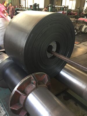 Flame Retardant Continental Nylon Canvas Conveyor Belt for Coal Transport Gravel Processing